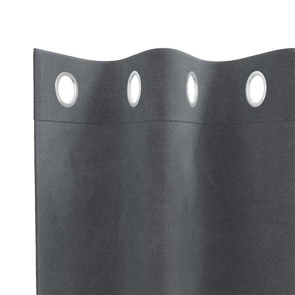 Curtains with Curtains 2 pcs Light grey 140 x 260 cm Velvet
