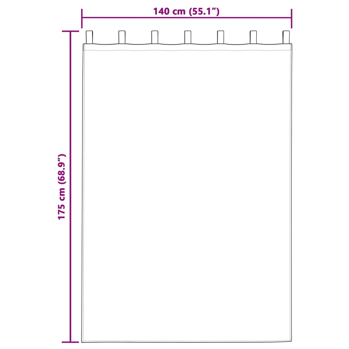 Blackout Curtains 2 pcs Light Grey 140 x 175 cm Velvet