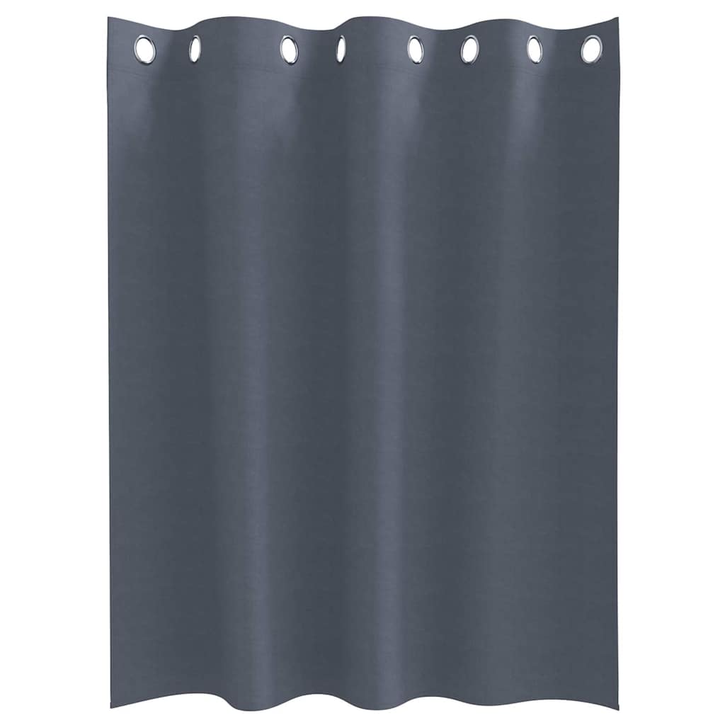 Blackout Curtains with Curtains Anthracite Polyester