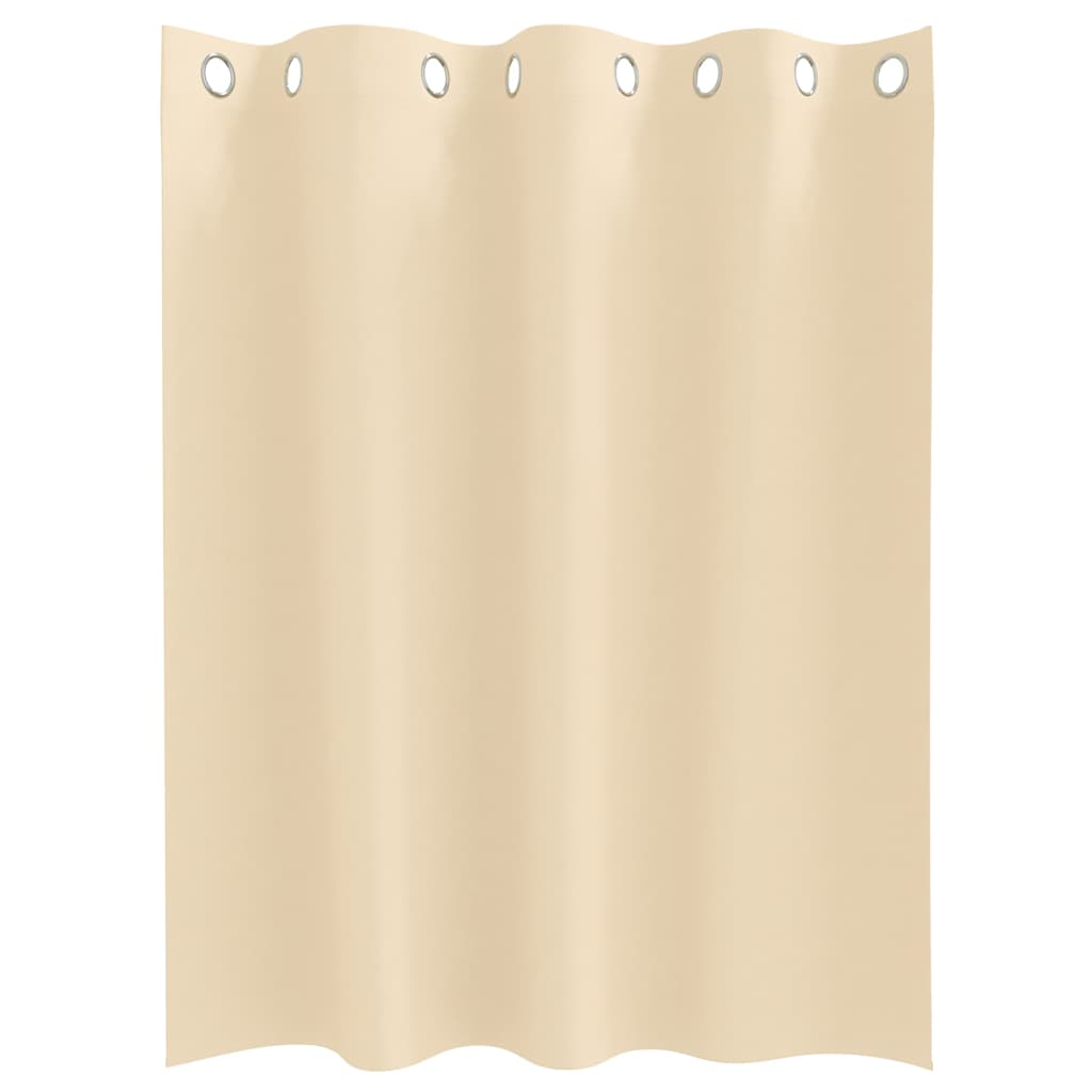 Blackout Curtains with Curtains Cream Polyester
