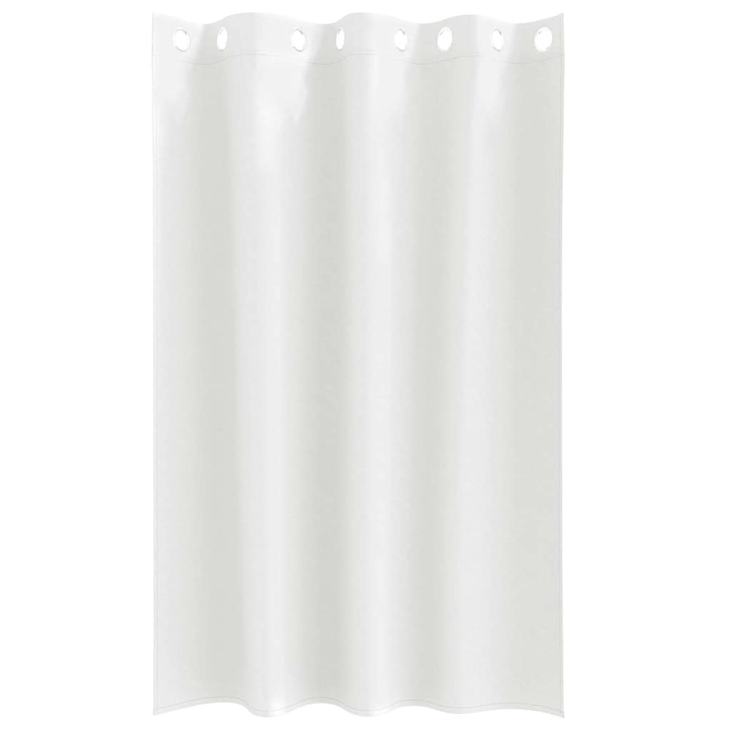 Blackout Curtains with Curtains Pure White Polyester