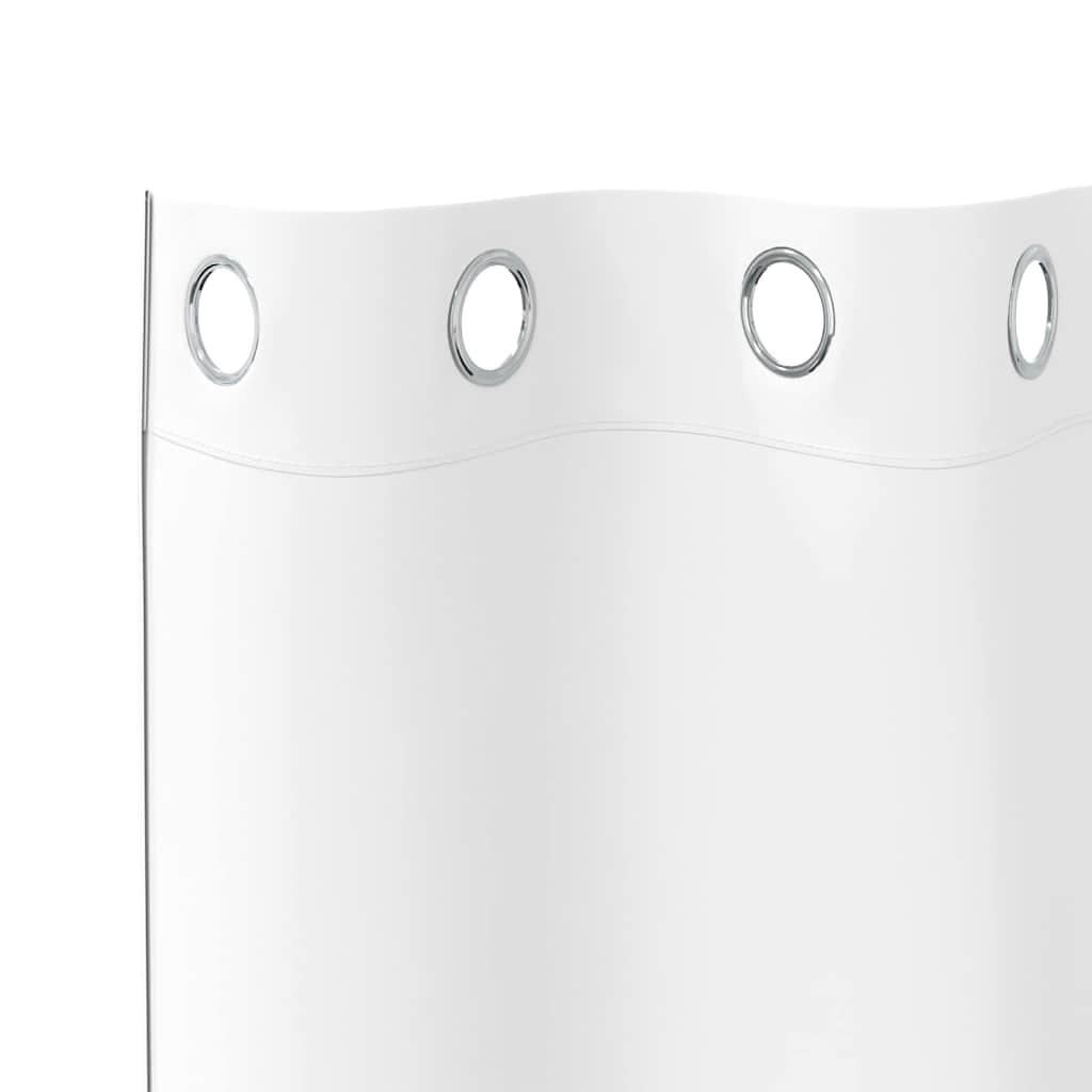 Blackout Curtains with Curtains Pure White Polyester