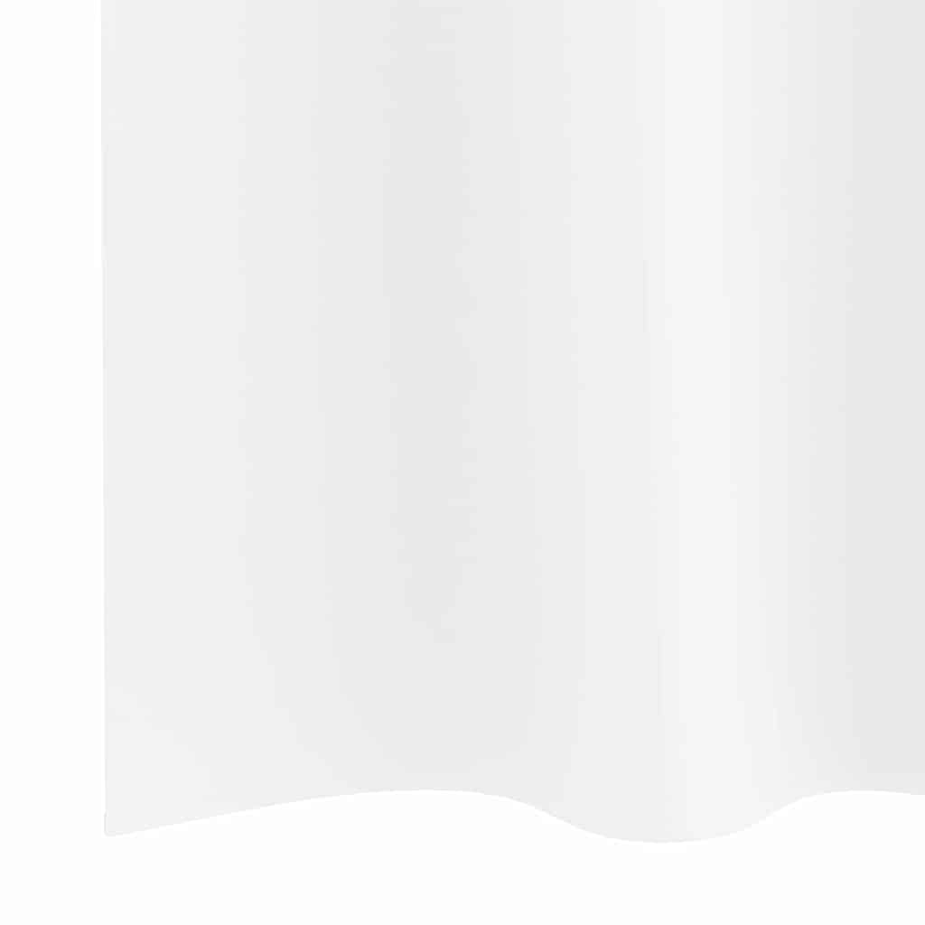 Blackout Curtains with Curtains Pure White Polyester