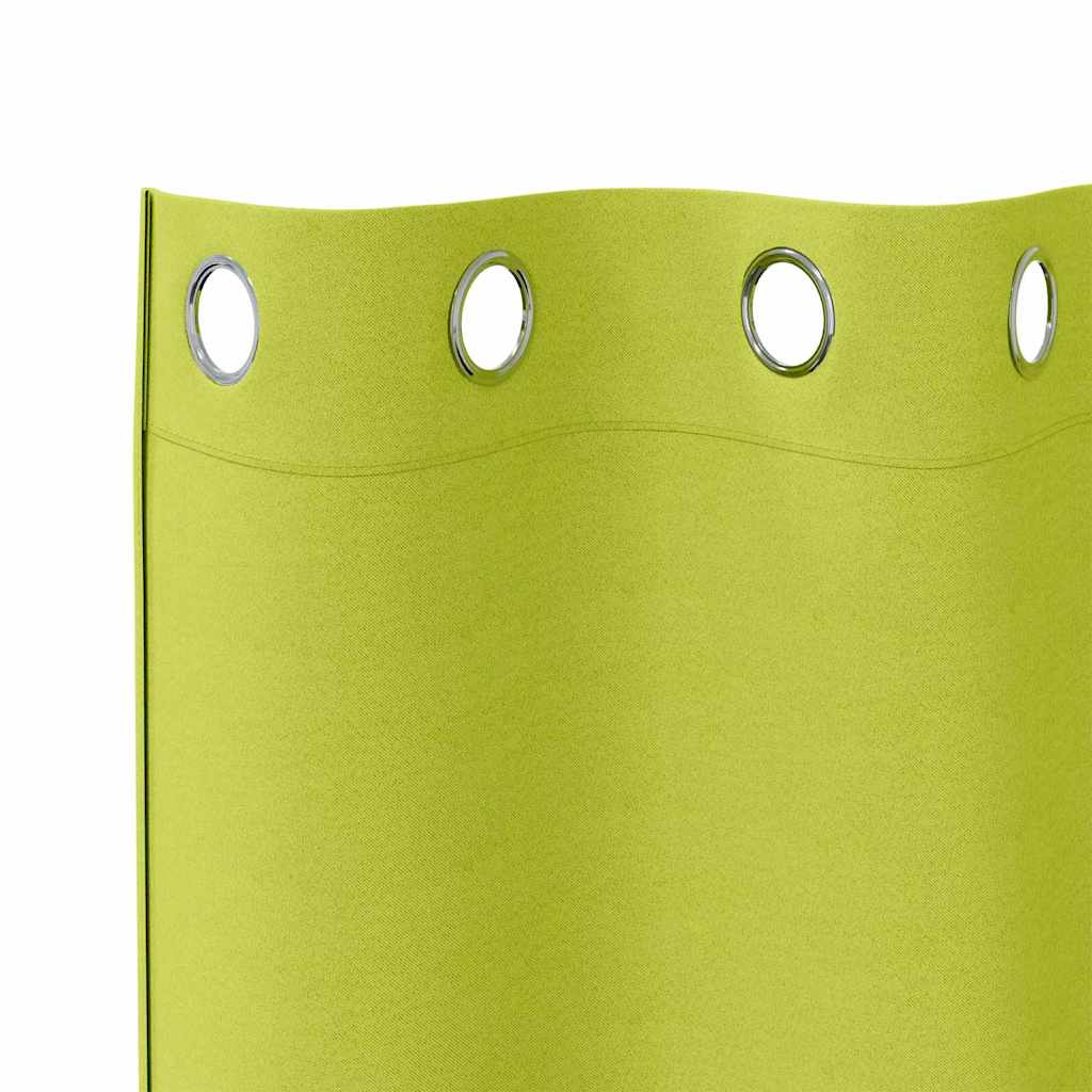 Blackout Curtains with Curtains Green Polyester
