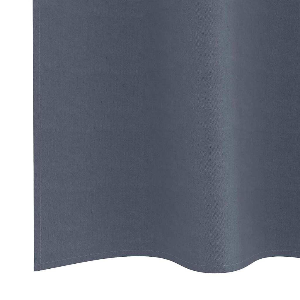 Blackout Curtains with Curtains Anthracite Polyester