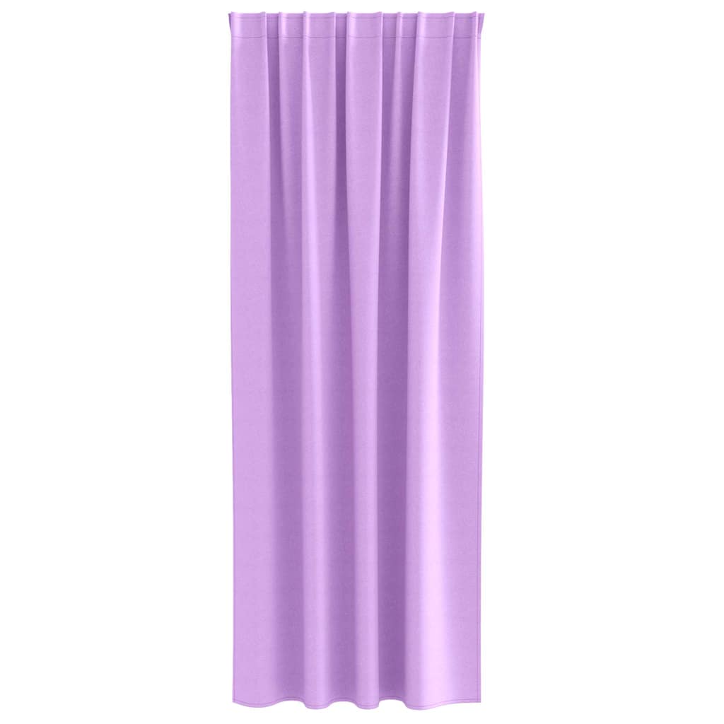 Blackout Curtains with Curtains Purple Polyester