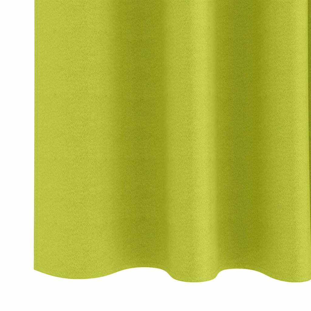 Blackout Curtains with Curtains Green Polyester