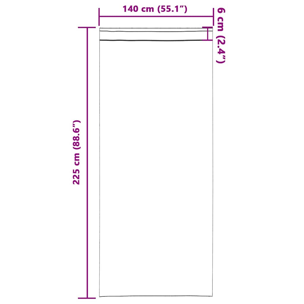 Blackout Curtains with Curtains Baby Pink Polyester