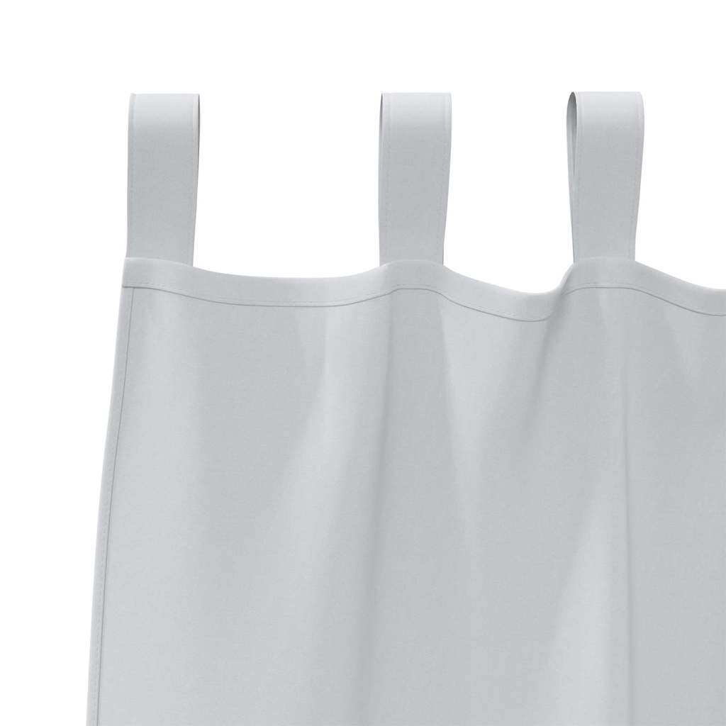 Blackout Curtains with Curtains Light Grey Polyester