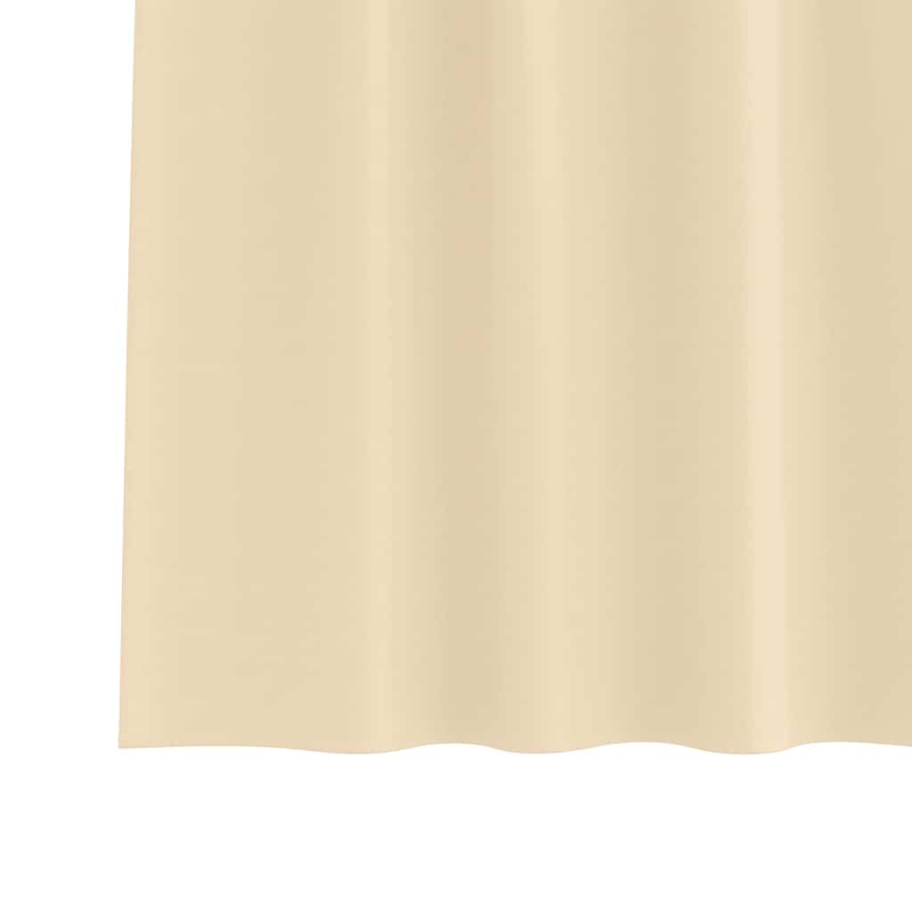 Blackout Curtains with Curtains Cream Polyester