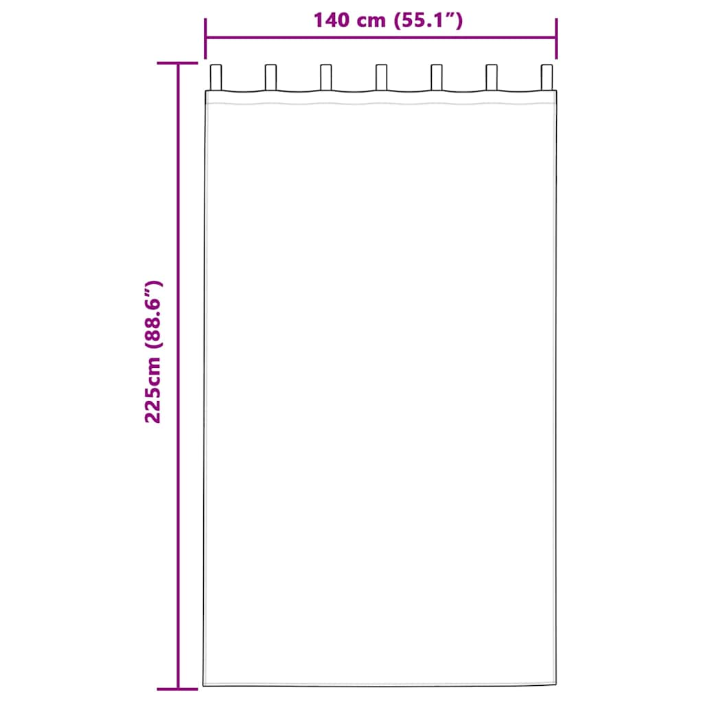 Blackout Curtains with Curtains Cream Polyester