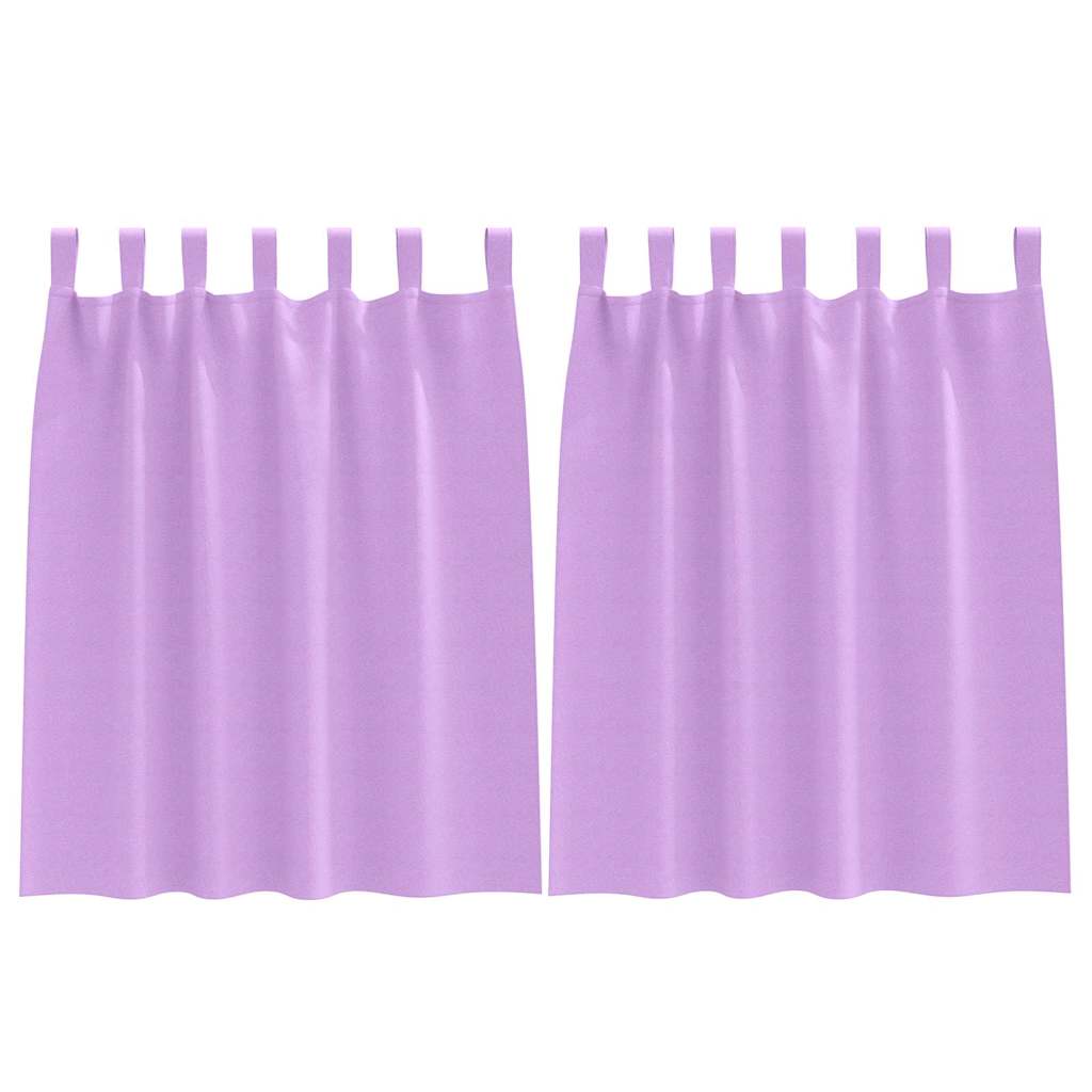 Blackout Curtains with Curtains Purple Polyester