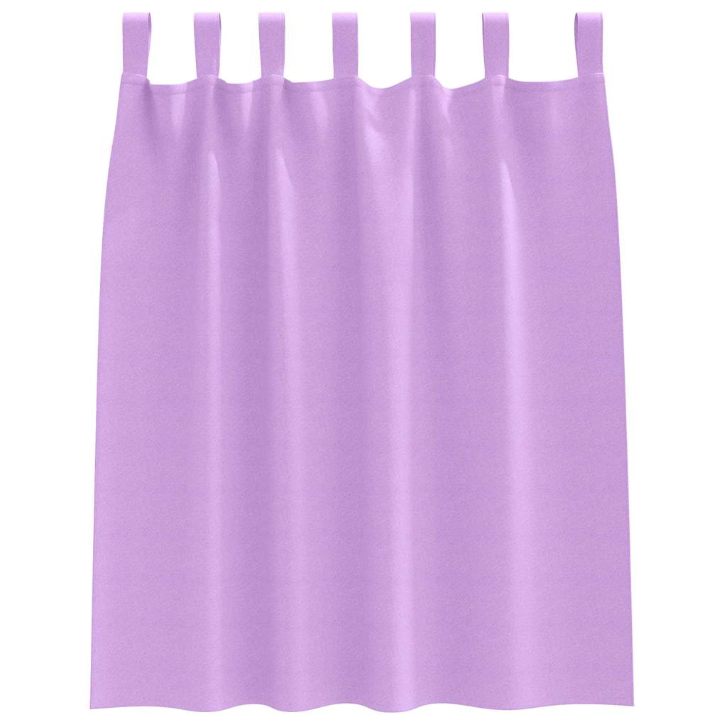 Blackout Curtains with Curtains Purple Polyester