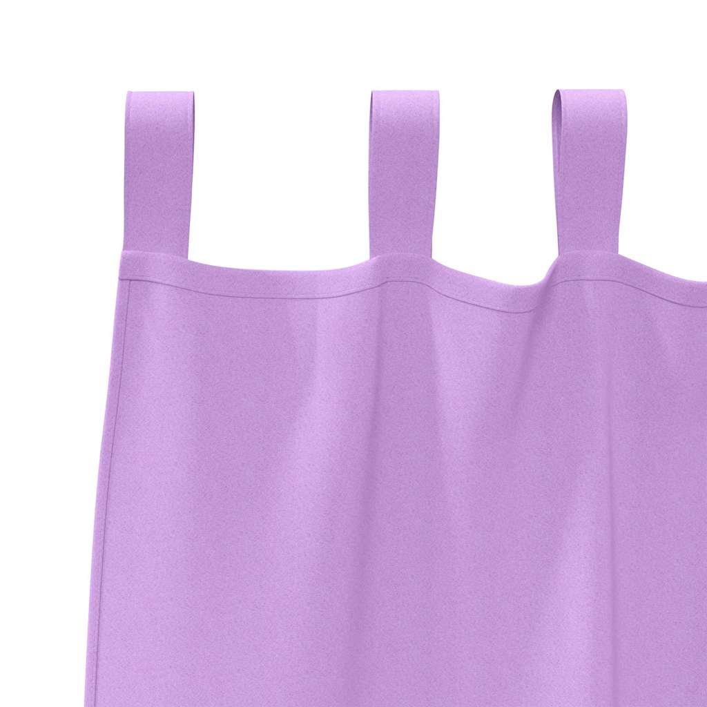 Blackout Curtains with Curtains Purple Polyester