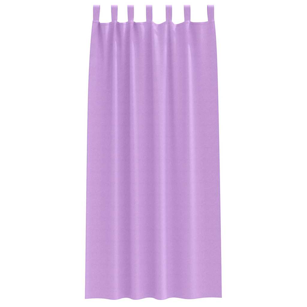 Blackout Curtains with Curtains Purple Polyester