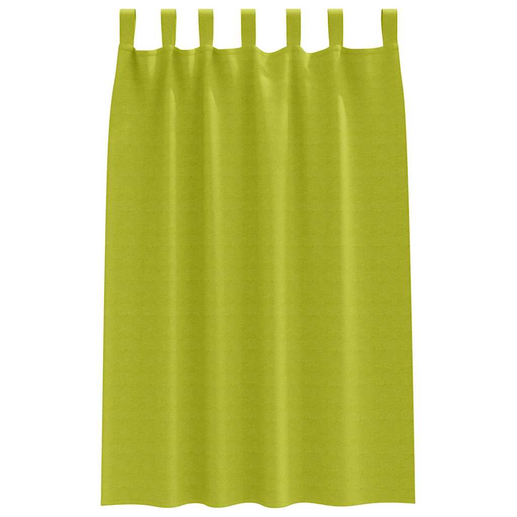 Blackout Curtains with Curtains Green Polyester