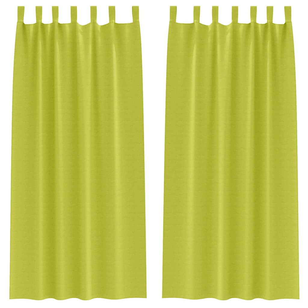 Blackout Curtains with Curtains Green Polyester