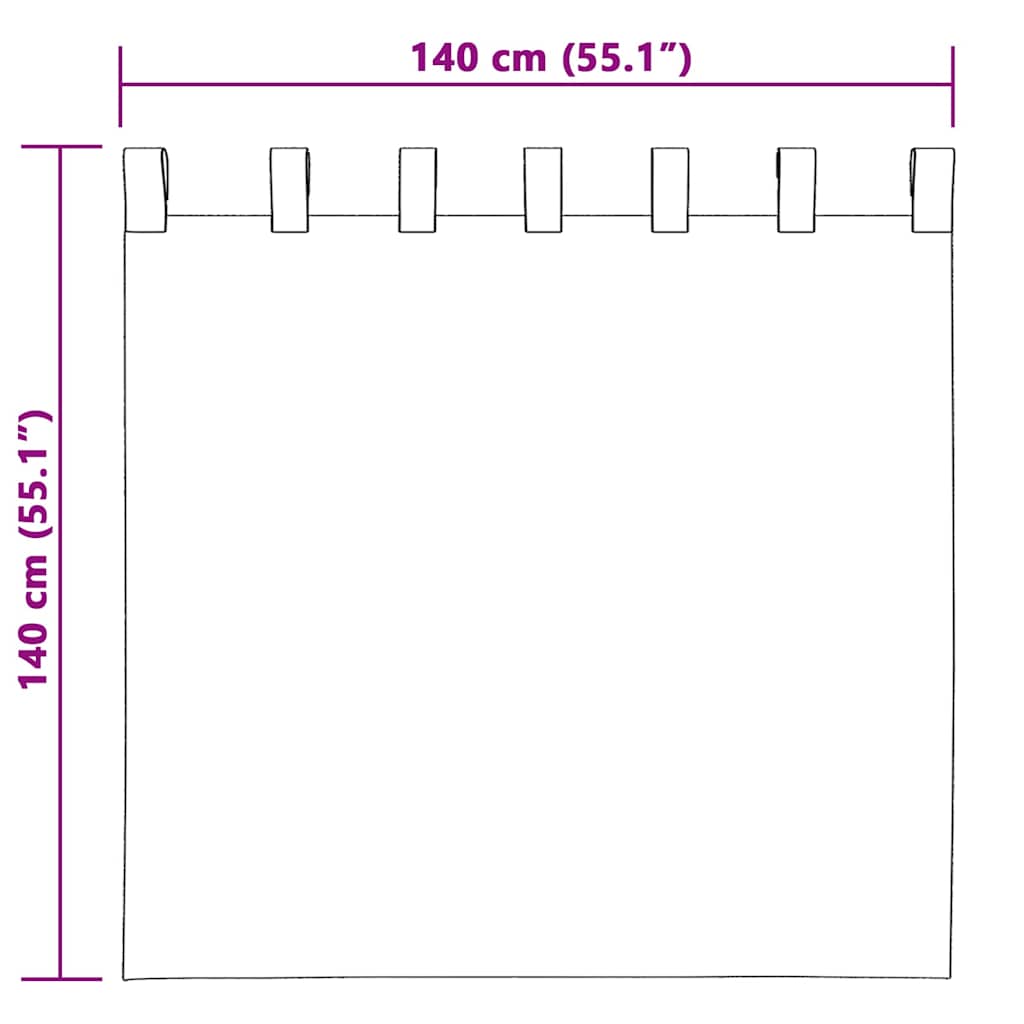Blackout Curtains with Curtains Baby Pink Polyester