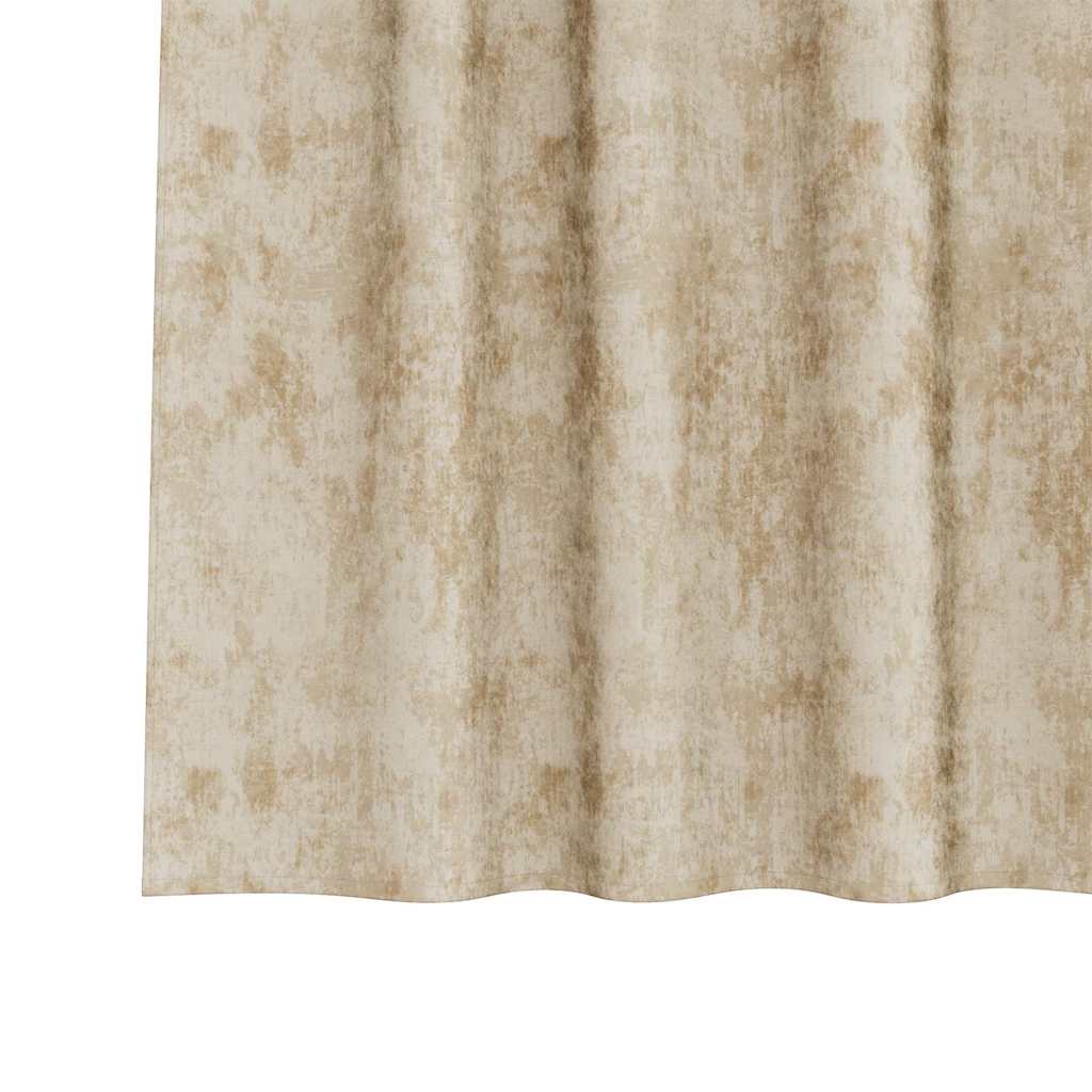 Curtain with Curtains 2 pcs Cream 175 x 140 cm Velvet