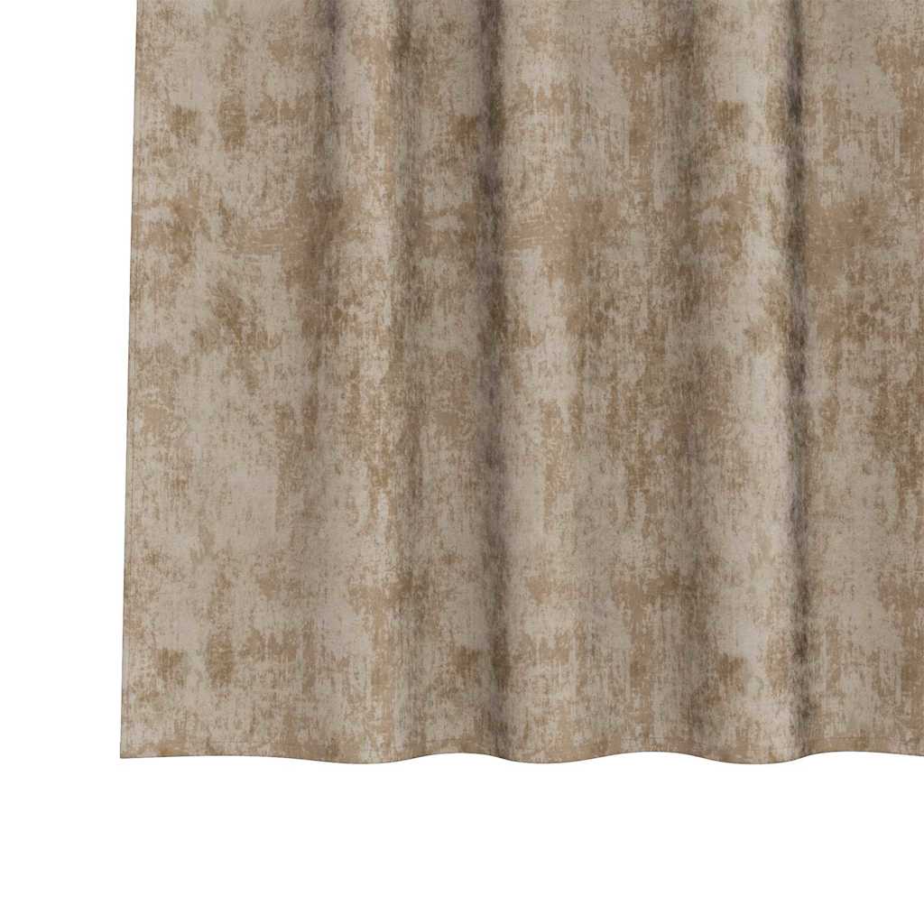 Curtain with Curtains 2 pcs Champagne 140 x 140 cm Velvet