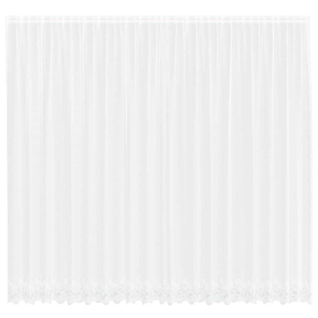 Curtains with Curtains White 500x300cm Polyester