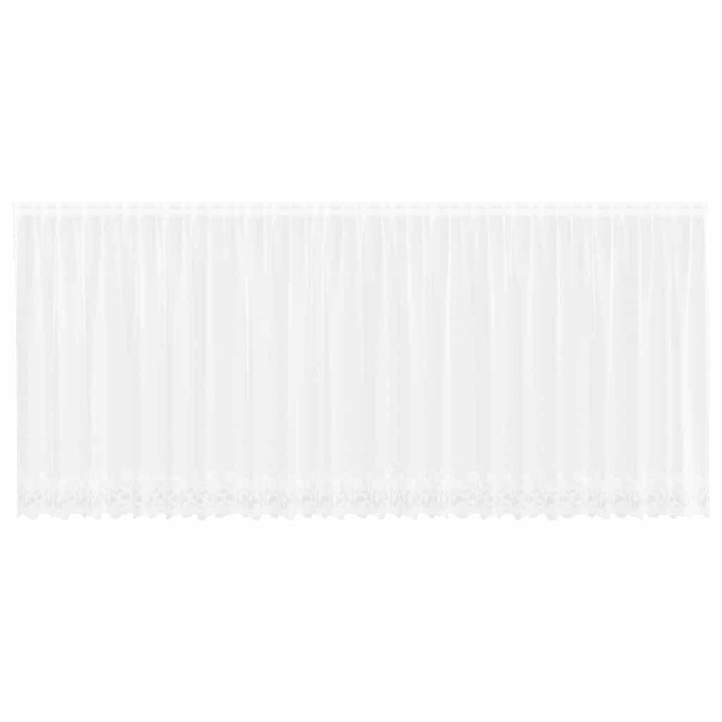 Curtains with Curtains White 600x160cm Polyester