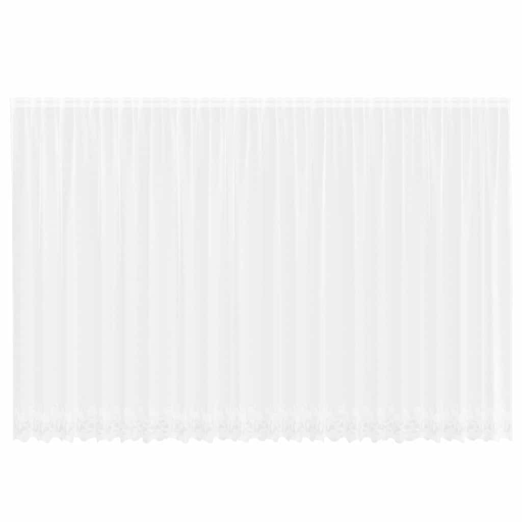 Curtains with Curtains White 600x240cm Polyester