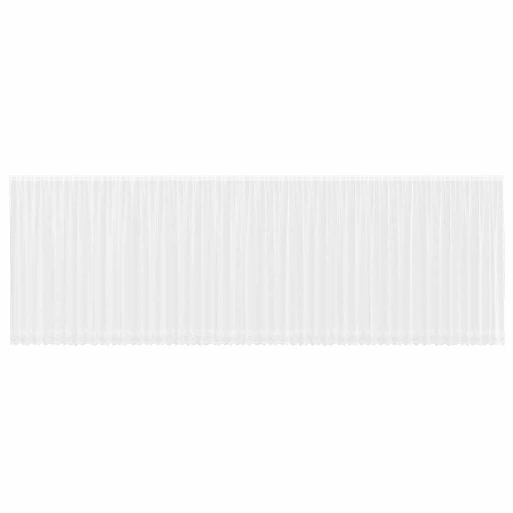 Curtains with Curtains White 1200x240cm Polyester