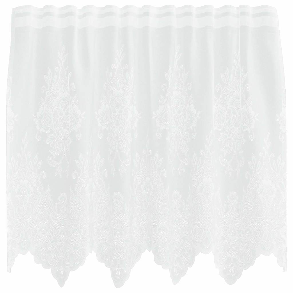 Curtains with Curtains White 150x100cm Polyester