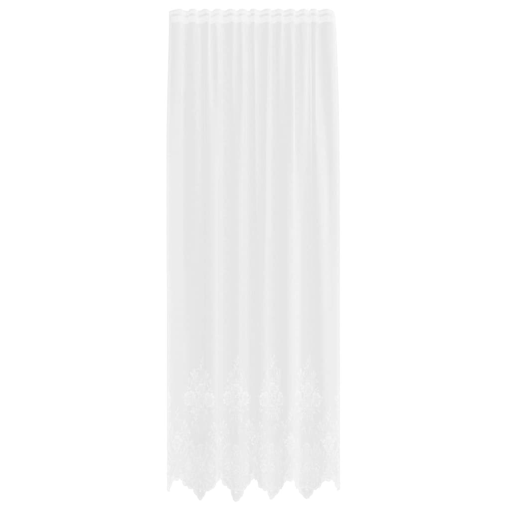 Curtains with Curtains White 150x260cm Polyester