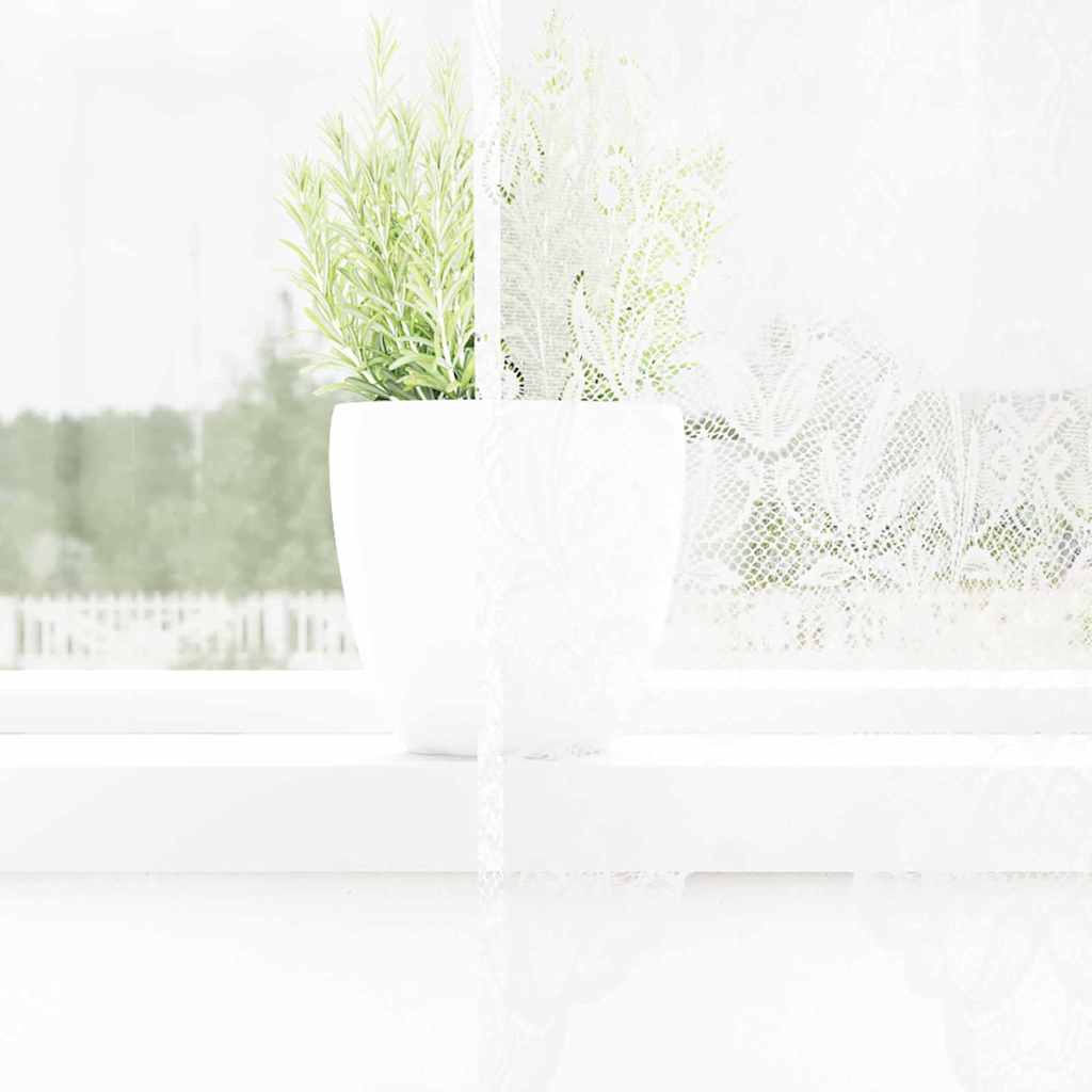 Curtains with Curtains White 200x280cm Polyester