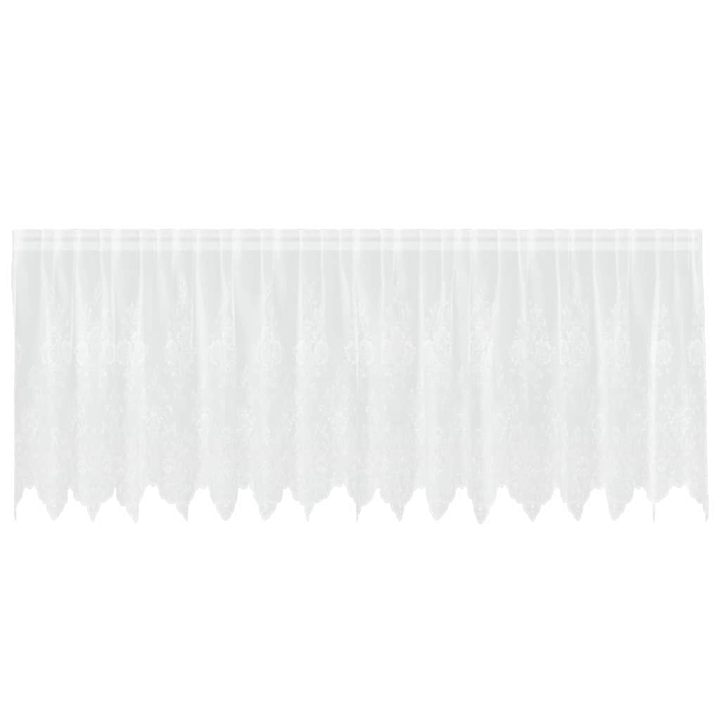 Curtains with Curtains White 400x80cm Polyester