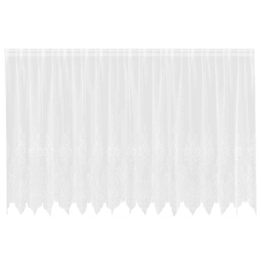 Curtains with Curtains White 400x140cm Polyester