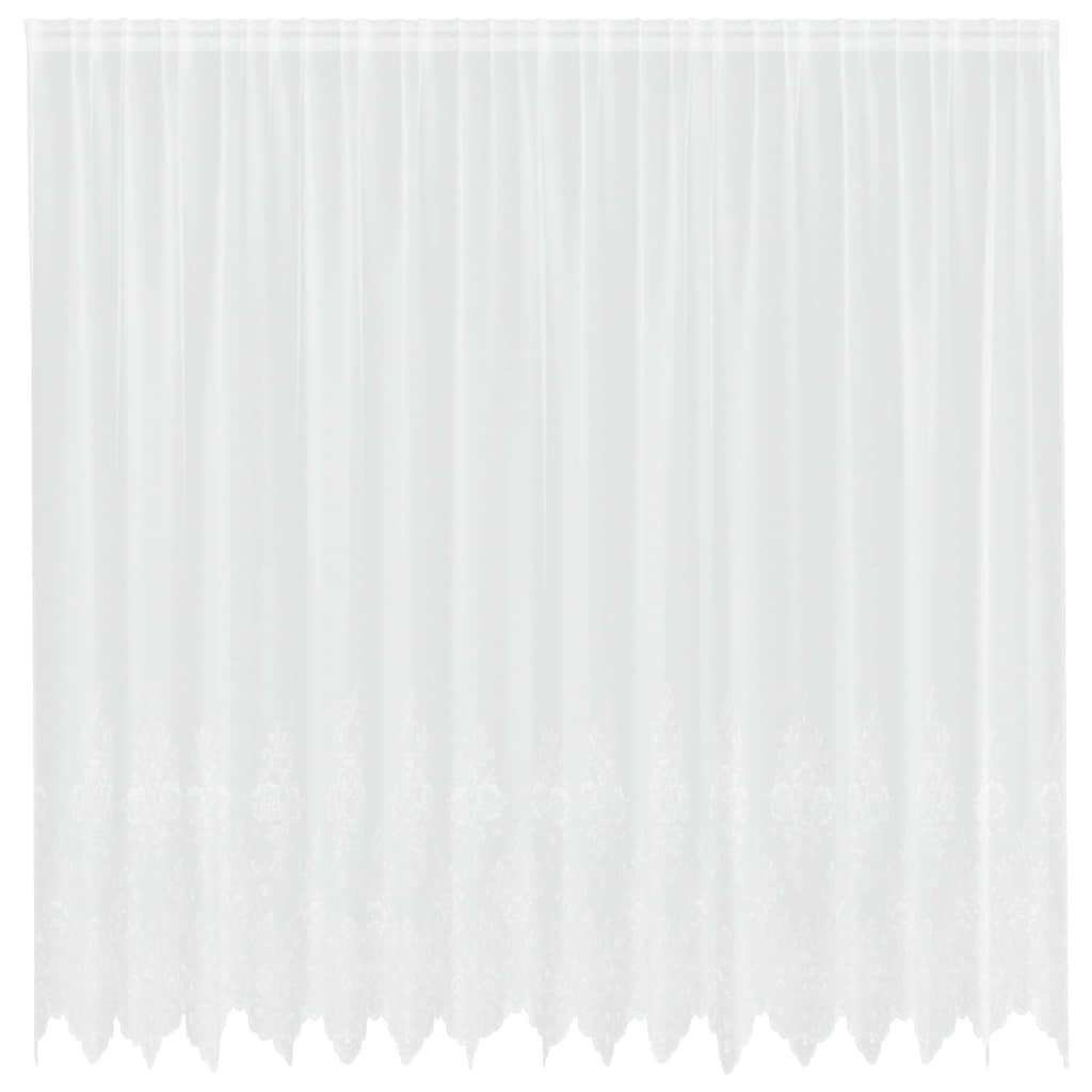Curtains with Curtains White 400x245cm Polyester