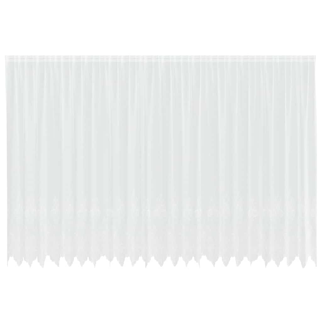 Curtains with Curtains White 600x220cm Polyester