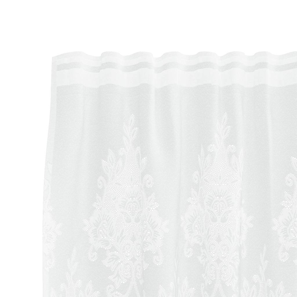 Curtains with Curtains White 600x280cm Polyester