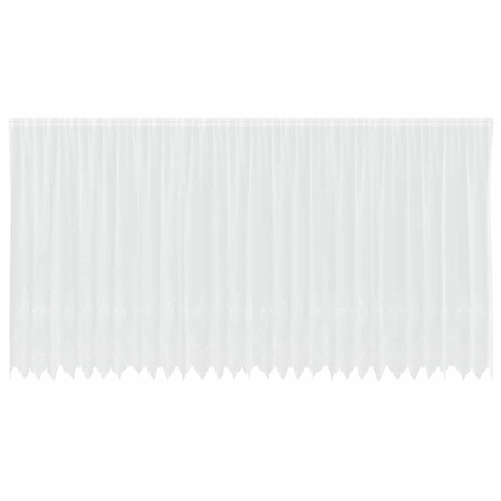 Curtains with Curtains White 750 x 220 cm Polyester