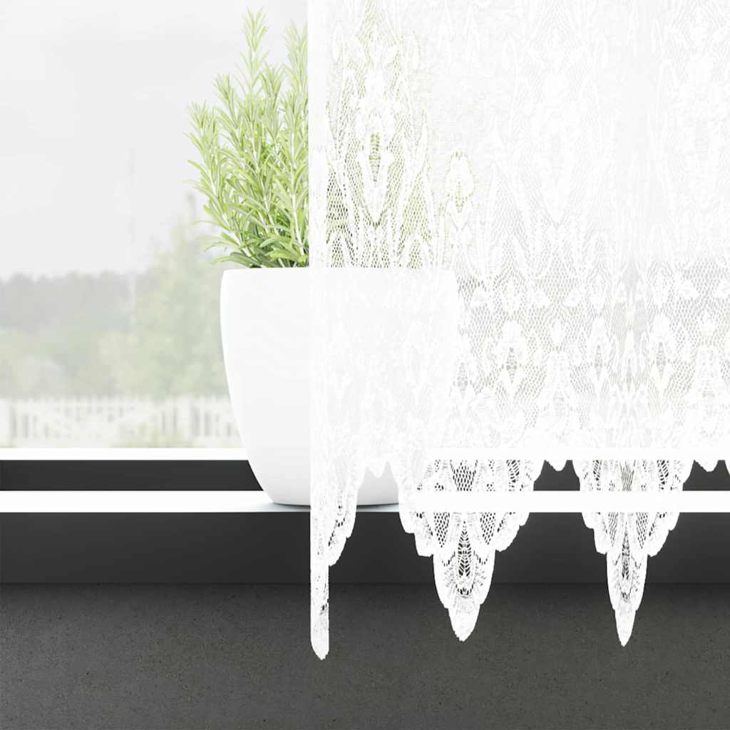 Curtains with Curtains White 900x180cm Polyester