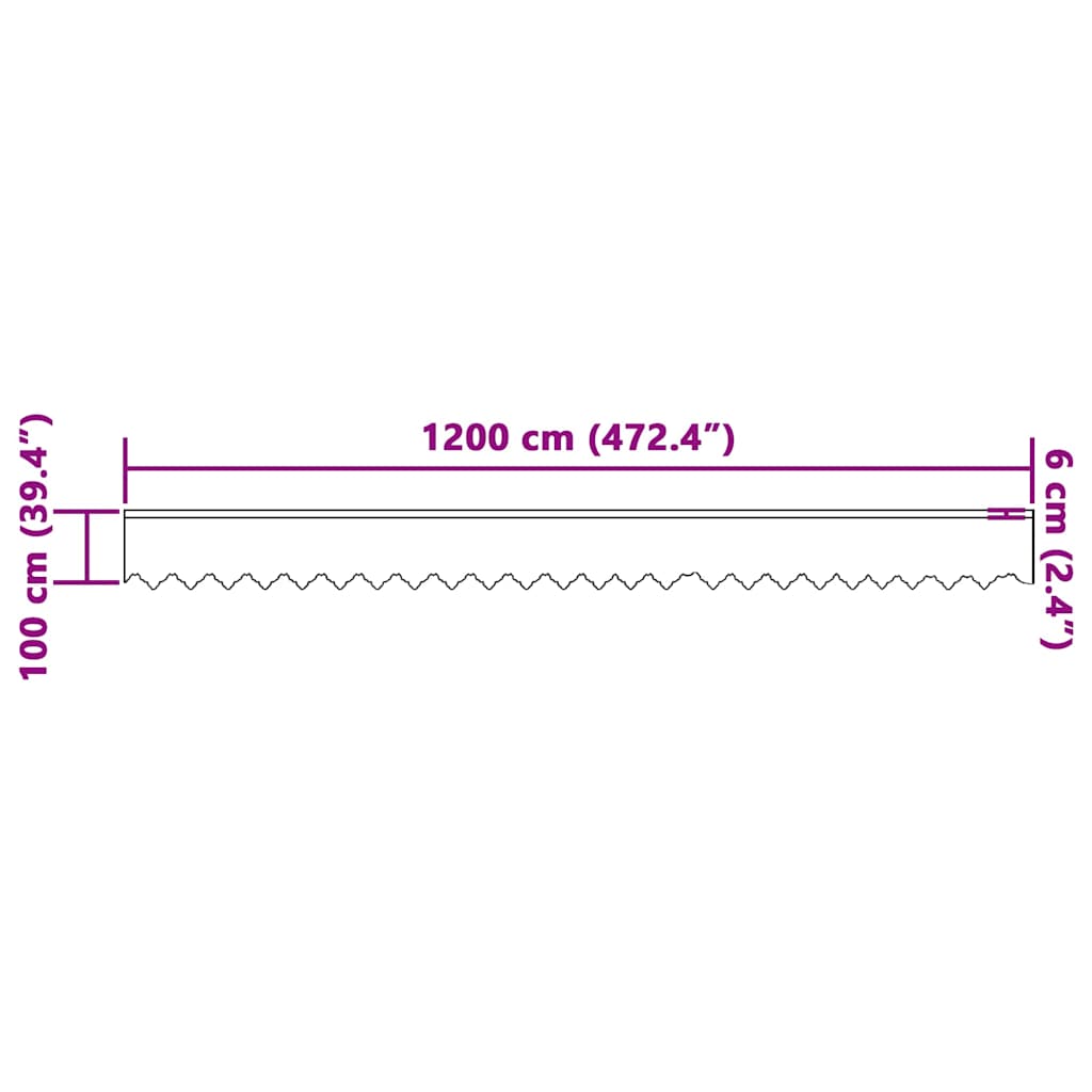 Curtains with Curtains White 1200x100cm Polyester