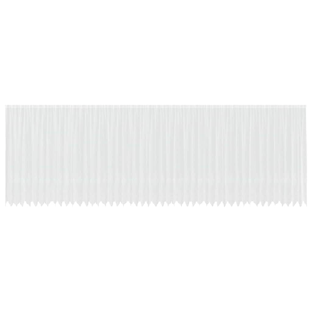 Curtains with Curtains White 1200x220cm Polyester