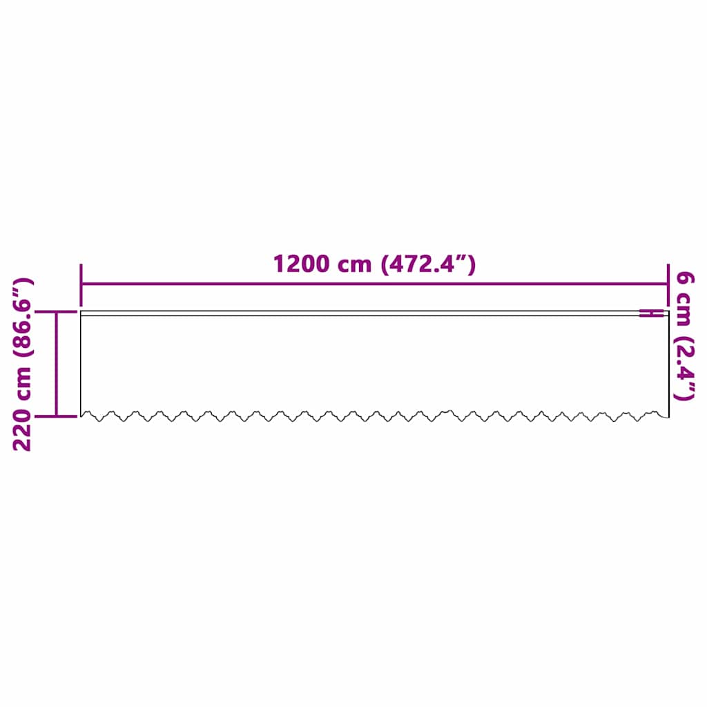 Curtains with Curtains White 1200x220cm Polyester