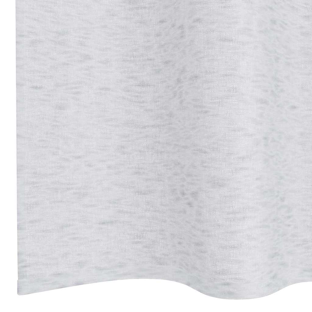 Curtains with Curtains 2 pcs Light grey 140x140cm Polyester
