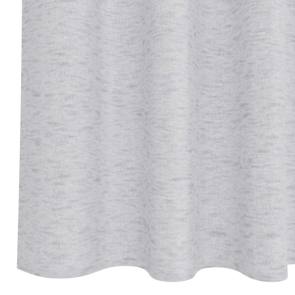 Curtains with Curtains 2 pcs Light grey 140x245cm Polyester