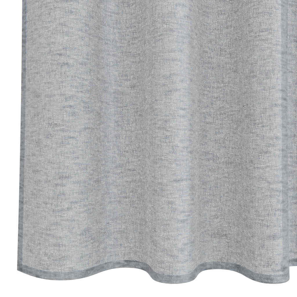 Curtains with Curtains 2 pcs Dark grey 140x140cm Polyester