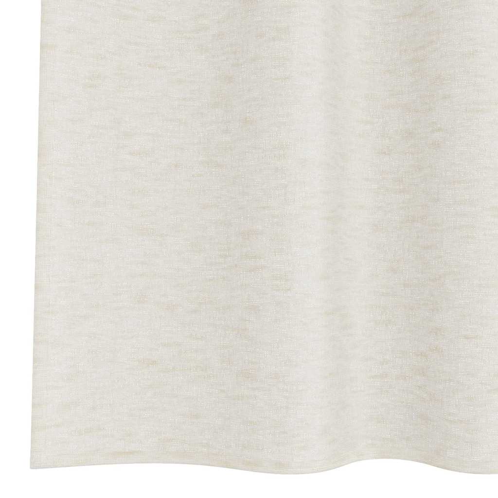 Curtains with Curtains 2 pcs Cream 140x245cm Polyester