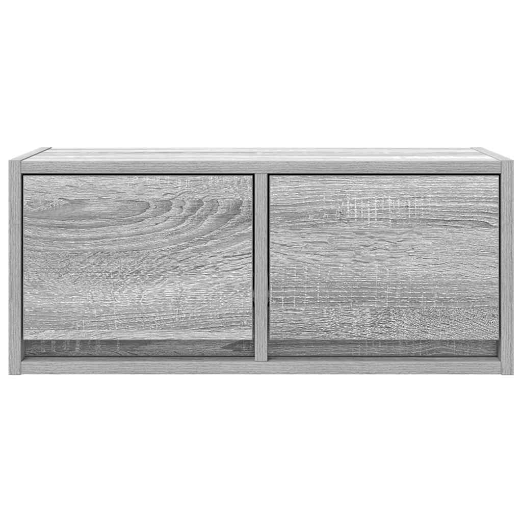 TV Cabinets 2 pcs Grey Sonoma 60x31x25.5 cm Engineered Wood