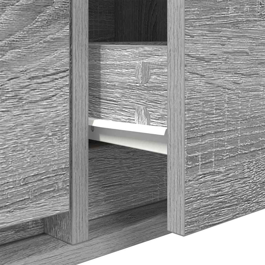 TV Cabinet Grey sonoma 100 x 31 x 25.5 cm Engineered wood