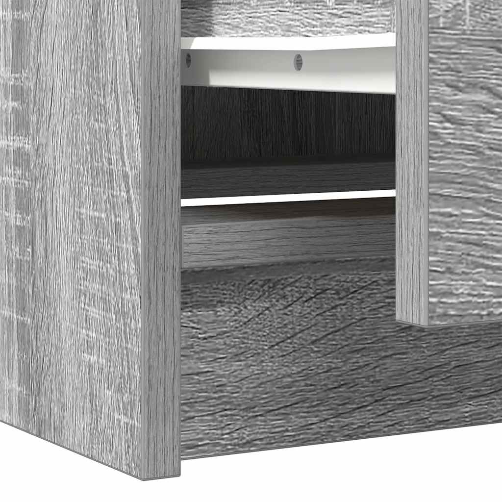 TV Cabinet Grey Sonoma 40x35x54 cm Engineered Wood