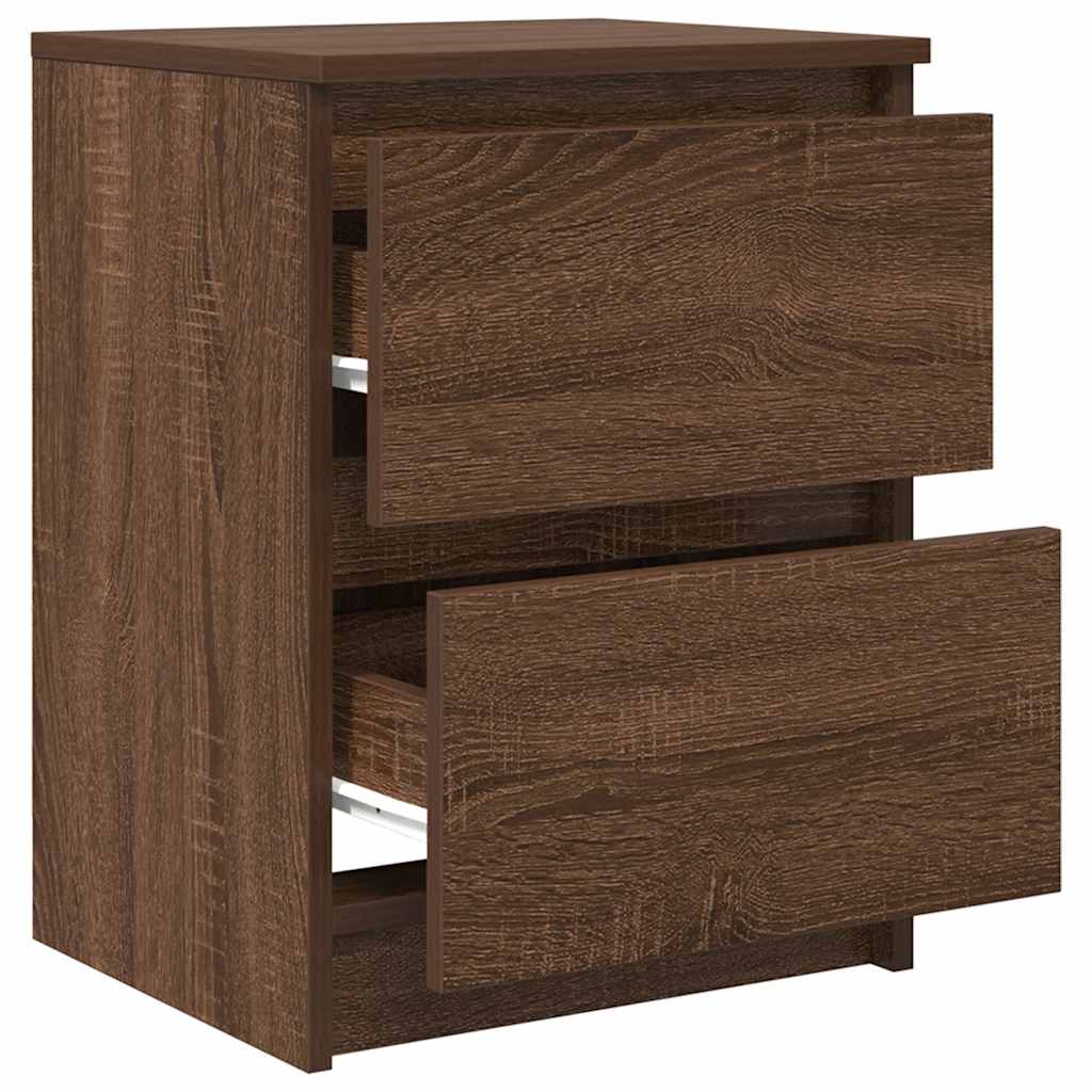 TV Cabinet Brown Oak 40x35x54 cm Engineered Wood