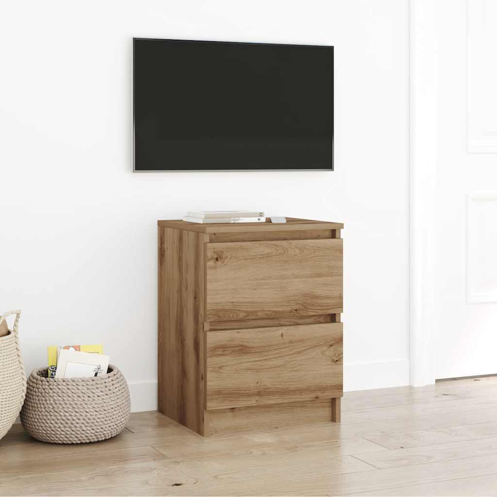 TV Cabinet Artisan Oak 40x35x54 cm Engineered Wood